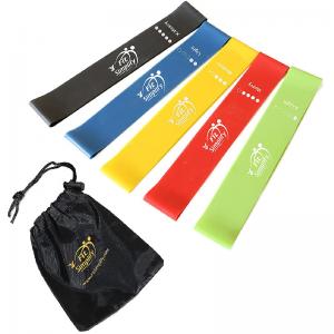 China Stregth Resistance Bands Set W/ Pouch  Resistance Loop Bands factory