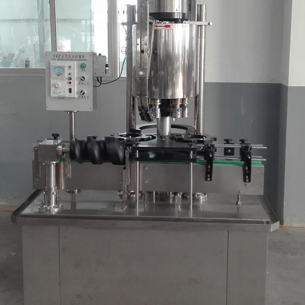 Hot Sale Automatic Bottle Capping Machine , Small Capability One Head Beer Crown Capper Machine