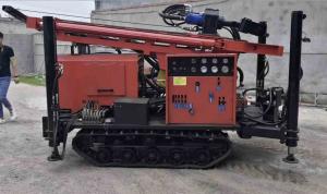 China Dth CE Water Well Drilling Machine 180 Meter Crawler Type on sale