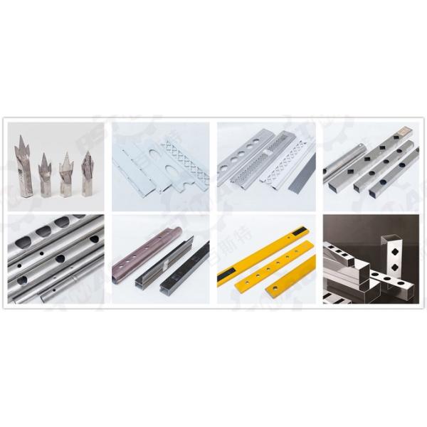 100mm Punching Stroke Hydraulic Tube Punching Machine For Carbon Steel CNC Tube Punching Equipment