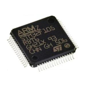China High Quality ARM MCU STM32F105R8T6 STM32F105R8 STM32F LQFP-64 microcontroller with low price IC chips factory