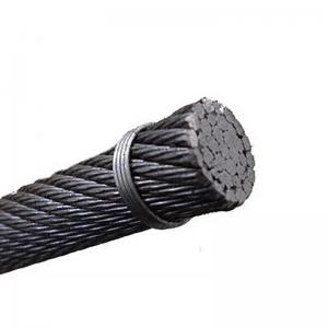 China Grade carbon steel m 72B 60 70 80 Anti Twist Wire Rope for Crane 18X19 High Tensile Cable on sale