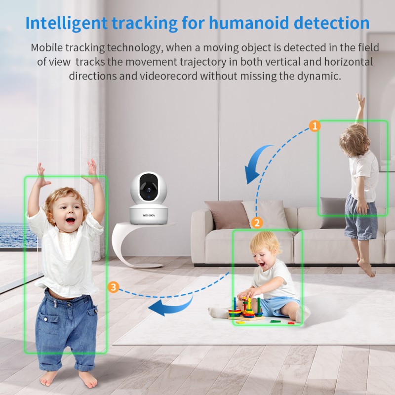 Sound Detection Feature Waterproof Network Camera Resolution and 2304*1296 Resolution