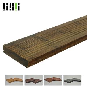 China Natural Wooden Deck Flooring , Solid Bamboo Flooring Traditional Float Installed Type factory