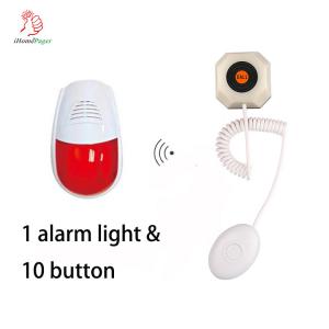 China Hot sale waterproof wireless pager system nursing home emergency alarm elderly call button on sale