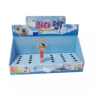 Retail Store Custom Cardboard Lollipop Display PDQ Box For Candy Chocolate