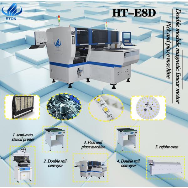 Windows 7 LED Manufacturing Machine 90000 CPH SMT Machine For Power Driver