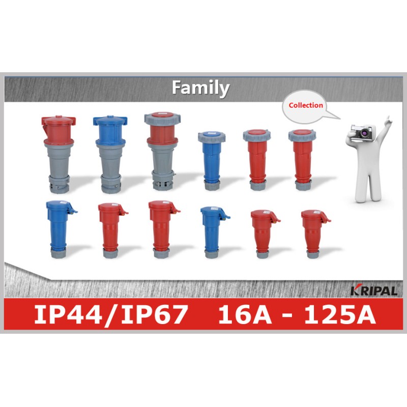 IP67 Industrial Receptacles