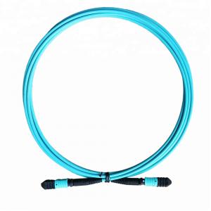 China 12 Fibers Female MPO Fiber Optic Patch Cord Pigtail Cable 0.9mm 2.0mm 3.0mm on sale