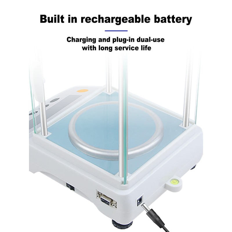 Jewelry Scale with 0.001g Precision and 120g Capacity Featuring Multi-unit Display