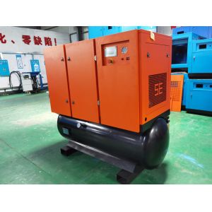 Screw Type Integrated Laser Air Compressor Medium Size Direct Driven