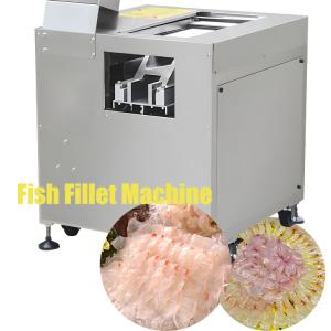 China Automatic 220V Fish Slicing Machine , Stainless Steel Electric Fish Cutting Machine on sale