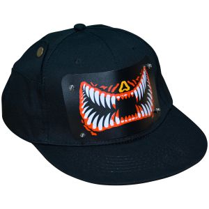 Buy cheap Hot sale flashing el hats music sound activated led caps with wireless inverter from wholesalers