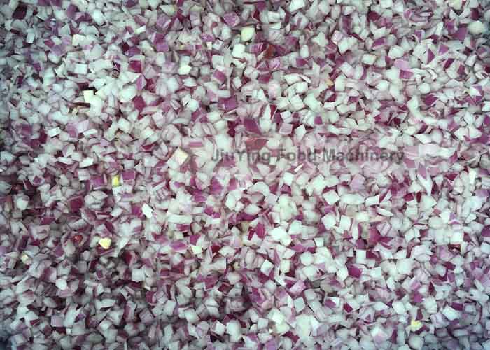 3 Phase Industrial 2000KG/H Onion Dicer Machine