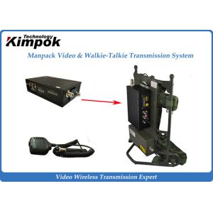 China Manpack Speed Wireless Video Transmitter Long Distance Broadcasting Transmission System factory