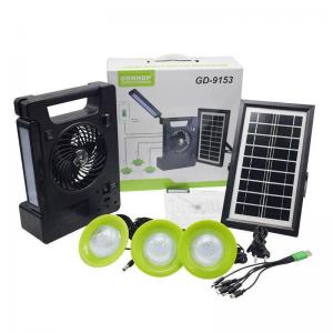 China Solar Lighting System Kit  Portable Rechargeable Fan With Eye Protection LED Desk Lamp on sale