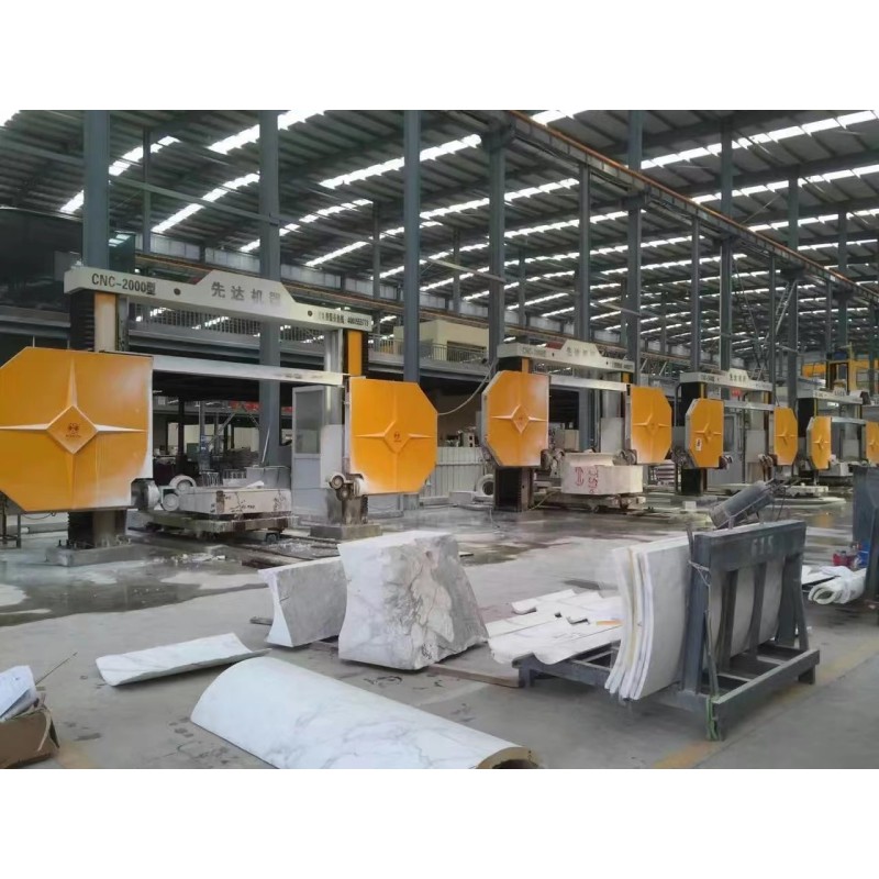 Auto Slicing CNC Diamond Wire Saw Machine For Profiling