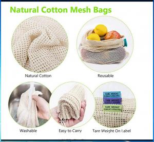 China AZO Free Reusable Mesh Bag Veggie Drawstring Produce Bags Reusable on sale