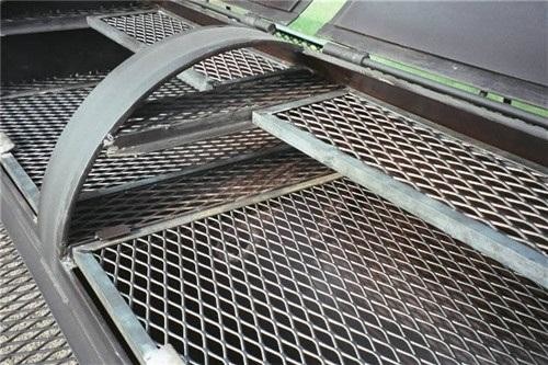 Perforated Diamond Expanded Metal Aluminium Mesh With Customized Size