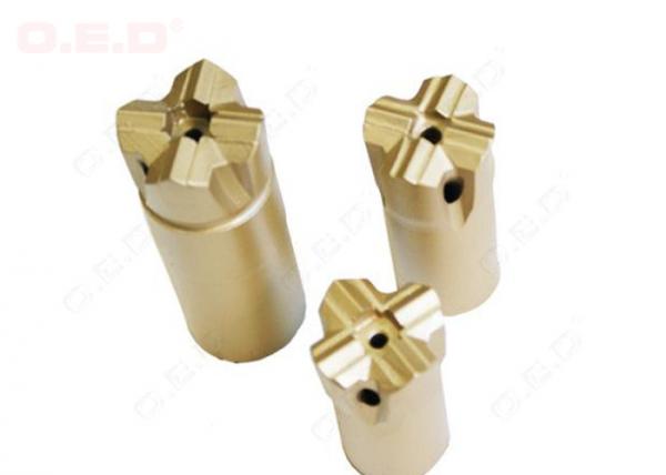 China 35crmov Rock Drilling Tools R38 T38 Threaded Cross Bit ISO 9001 Approved factory
