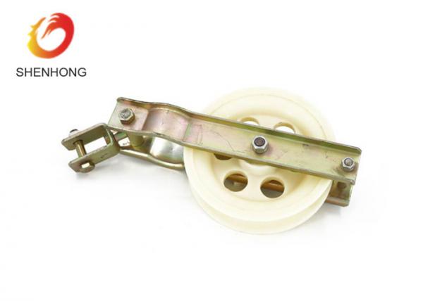 China No Deformation Cable Pulling Pulley , Cable Pulley Block For Stringing factory