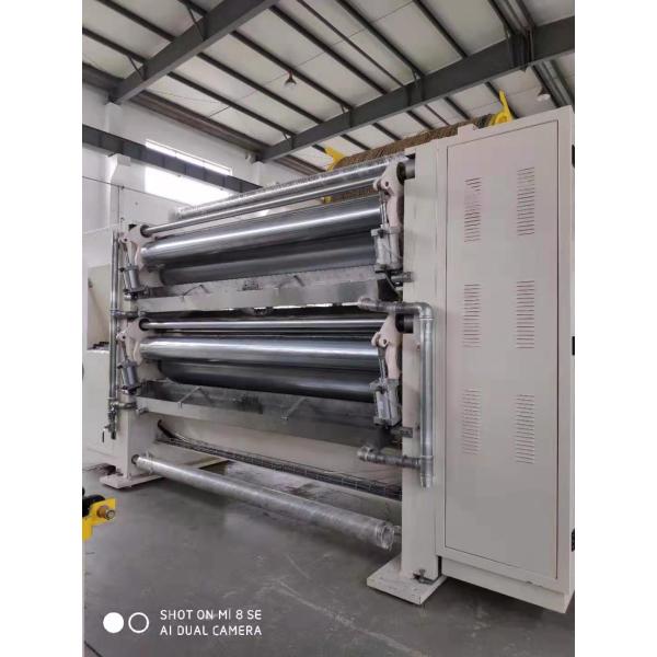 Dpack corrugated 7.4-11.4kw Cardboard Glue Machine , CA-318D Duplex Gluing Machine With Separate Motor Driving