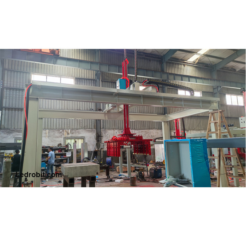 China Fully Programmable granite palletizing robot with Advanced Customization Options factory
