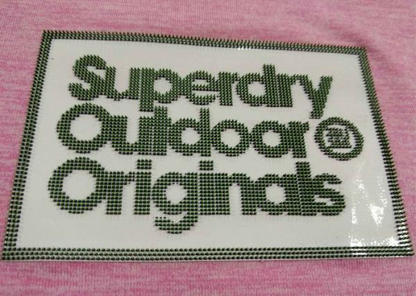China Soft 3D Silicon Raised  Heat Transfer Clothing Labels Iron On Tags Special Technical factory