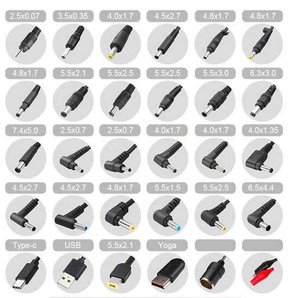 AU Plug 12V 2A Power Adapter with Multiple DC Connectors