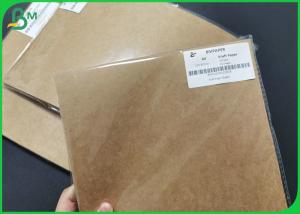 China Recyclable 50g To 400g Unbleached Color Sack Kraft Paper Roll With Food Grade factory