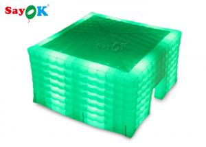 China Go Outdoors Inflatable Tent LED Cube Inflatable Air Tent For Commercial Advertising Party Decoration on sale