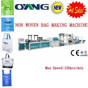 China ECO Recycled PP Non Woven Fabric Carrier / Shopping Bag Making Machine on sale