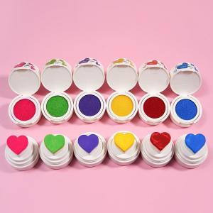China 15 Color Options Temporary Hair Color Dye Heart Shape Easy Application factory