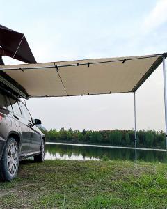 China Manufacturer Wholesale 180 Degree Car Side Awning Tent 4x4 Sunshade Wing Car Rooftop Camping Tent for Universal Car factory