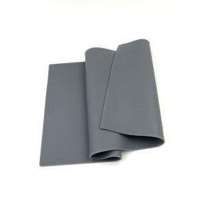 China Anti Tear Silicone Rubber Sheet Heat Resistant Shock Absorbing For Industrial Machine factory