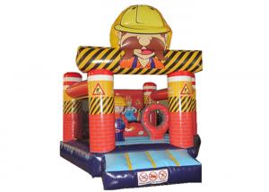 China New Construction workers inflatable bouncer inflatable construction site jump house for sale factory