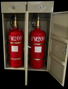 China 2.5MPa FM200 Fire Extinguishing Suppression Agent System With Solenoid Actuator Container Valve factory