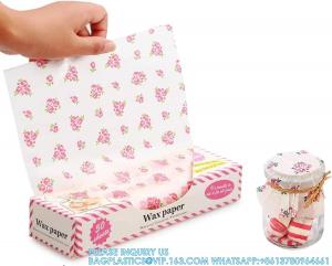 China Wax Paper Food Picnic Paper Disposable Food Wrapping Greaseproof Paper Food Paper Liners Wrapping Tissue factory