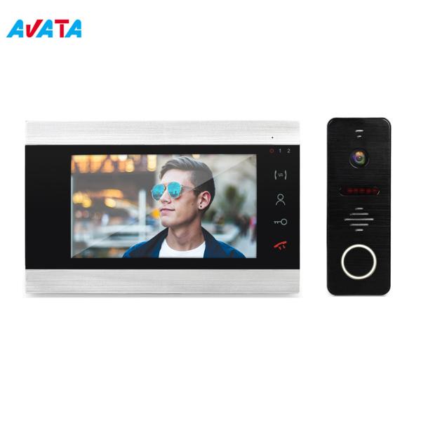 China Wired Video Intercom with Lock Home Access Control System Electric Lock IR Night Vision Call Panel factory