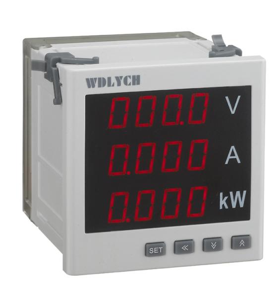 China Programmable Digital Multi Meter Single Phase  2 Switch Output Analog factory