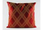 Modern Style Decorative Sofa Pillows , Embroidered Geometric Throw Pillows