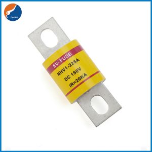 China Ceramic Body NHV1 EV Fuse Cylinder Bolted Type 150V to 700V on sale