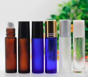 China Custom Cosmetic 5ml Roll On Perfume Bottles , Plastic Empty Rollerball Containers on sale