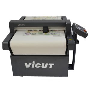 Buy cheap Method of Fixmedia DTF Film Cutter VFC90 Digital Flatbed Cutter Roll Auto Feed from wholesalers