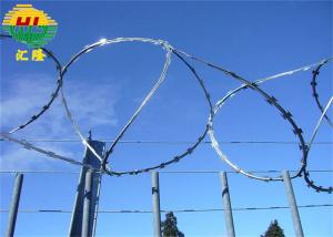 China Bto-30 450mm Double Strand Barbed Wire Fence Concertina Wire on sale