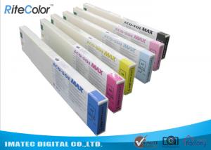 China Odorless Wide Format Inks , 440ML Eco Sol Max Ink Cartridges With Chips factory