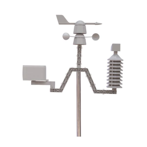 Professional Temperature Humidity Rain Pressure Wind Speed Wind Direction Wireless Weather Station Solar Powered MS1030