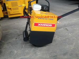 China Ride On Small Road Work Equipment Vibratory Roller XMR403 4 Ton Double Drum Roller on sale