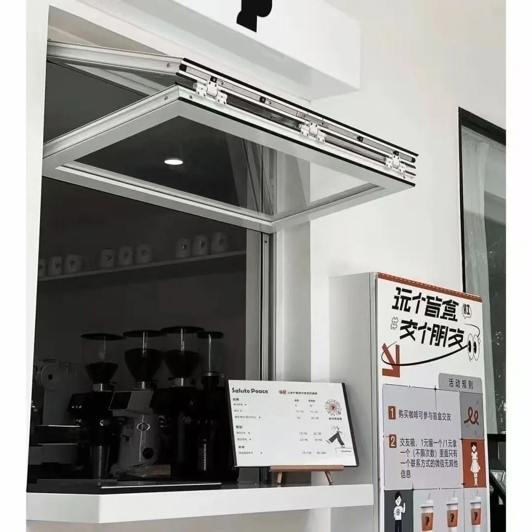 Dance Monsoon Climate Folding Window with Advanced Drainage Channels Preventing Water Accumulation