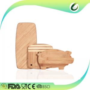 China custom cutting board pig shape cutting board price factory